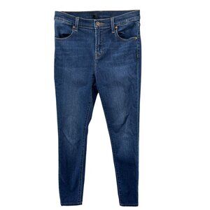 J Brand Maria High Rise Skinny Jeans Womens Blue Indigo Stretch Denim Size 26
